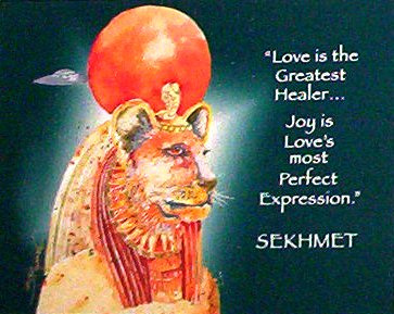 Sekhmet's Postcard-size Magnet Poster 5 1/2" x 4 1/4"